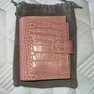 Moterm Pink Croc Pocket Luxe Rings